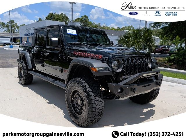Black Clearcoat 2023 Jeep Gladiator Pickup Truck Four-Wheel Drive 8-Speed Automatic
