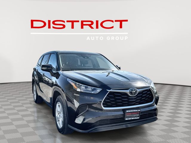 Black 2020 Toyota Highlander L AWD SUV / Crossover All-Wheel Drive 8-Speed Automatic