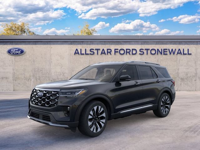 Agate Black Metallic 2026 Ford Explorer SUV / Crossover Rear-Wheel Drive Automatic