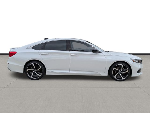 2022 Honda Accord Sport White at Bravo Nissan