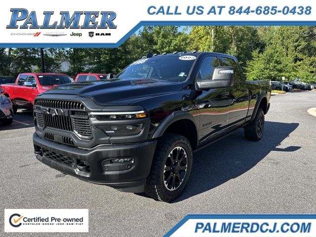 Diamond Black 2025 RAM 2500 Pickup Truck Four-Wheel Drive 8-Speed Automatic