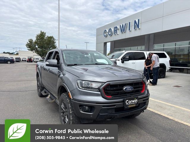 Gray Metallic 2021 Ford Ranger Pickup Truck Four-Wheel Drive Automatic