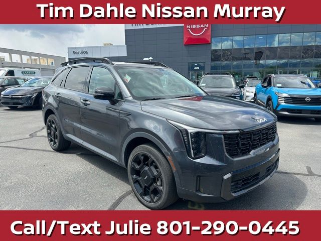 Gravity Gray 2024 Kia Sorento SUV / Crossover All-Wheel Drive 8-Speed Dual Clutch