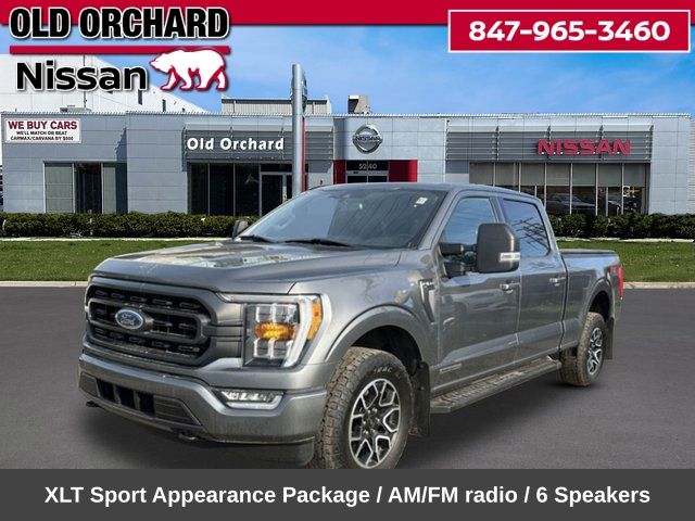 Gray 2023 Ford F-150 Pickup Truck Four-Wheel Drive Automatic