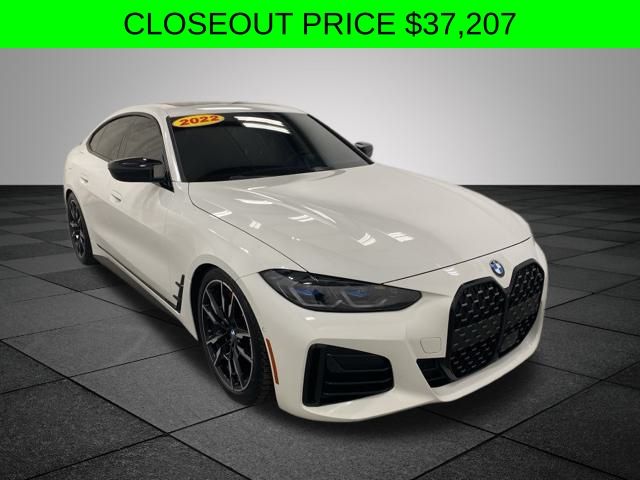 Alpine White 2022 BMW 4 Series M440i Gran Coupe xDrive Coupe All-Wheel Drive 8-Speed Automatic