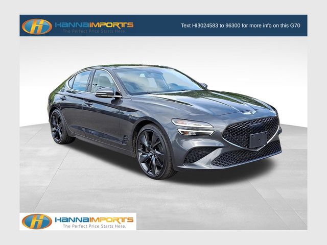 Himalayan Gray 2022 Genesis G70 Sedan Rear-Wheel Drive 8-Speed Automatic