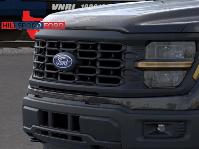 2025 Agate Black Metallic Ford F-150 STX 4X4 Truck