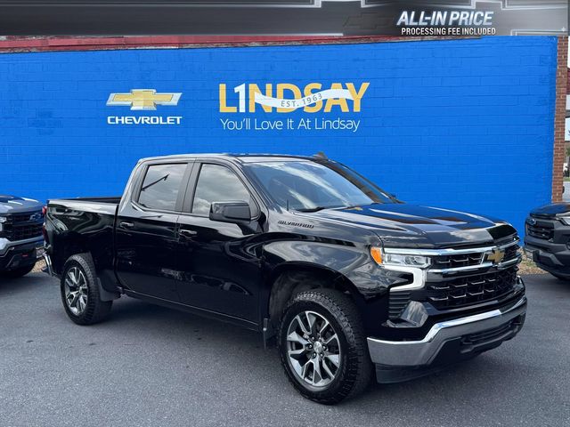 Black 2023 Chevrolet Silverado 1500 Pickup Truck Four-Wheel Drive 8-Speed Automatic
