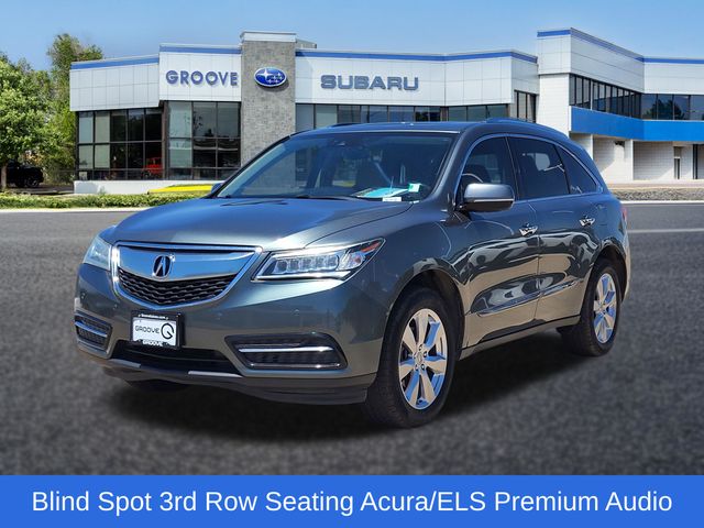 Forest Mist Metallic 2016 Acura MDX SUV / Crossover All-Wheel Drive 9-Speed Automatic