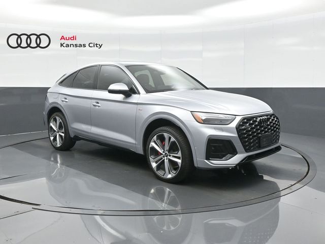 Florett Silver Metallic 2024 Audi Q5 Sportback Sedan All-Wheel Drive 7-Speed Automatic