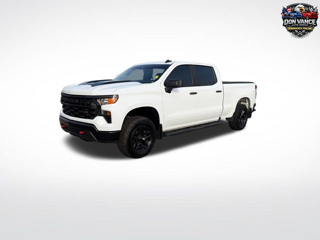 White 2022 Chevrolet Silverado 1500 Pickup Truck Four-Wheel Drive Automatic