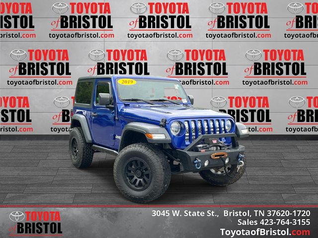Ocean Blue Metallic Clearcoat 2019 Jeep Wrangler Sport S 4WD SUV / Crossover Four-Wheel Drive 8-Speed Automatic