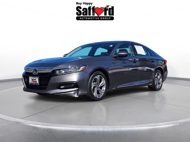 Gray (Modern Steel Metallic) 2020 Honda Accord Sedan Front-Wheel Drive Continuously Variable Transmission