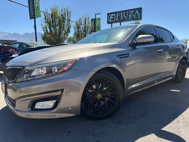 Titanium Silver 2014 Kia Optima Sedan Front-Wheel Drive 6-Speed Automatic