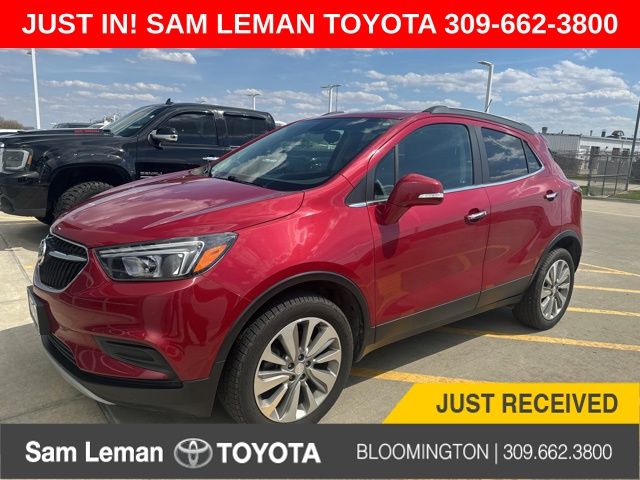 Winterberry Red Metallic 2017 Buick Encore Preferred AWD SUV / Crossover All-Wheel Drive 6-Speed Automatic Overdrive