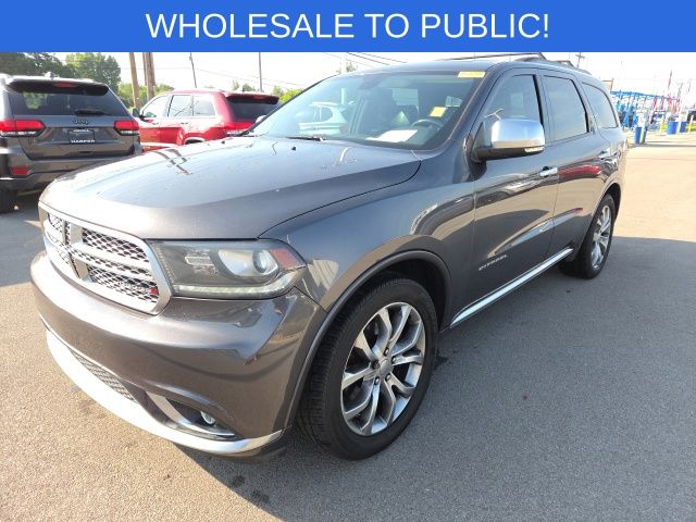 Granite Clearcoat Metallic 2017 Dodge Durango SUV / Crossover Rear-Wheel Drive 8-Speed Automatic