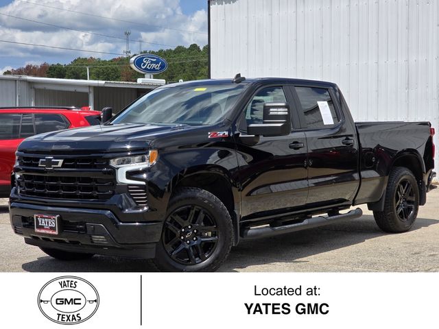 Black 2024 Chevrolet Silverado 1500 Pickup Truck Four-Wheel Drive Automatic