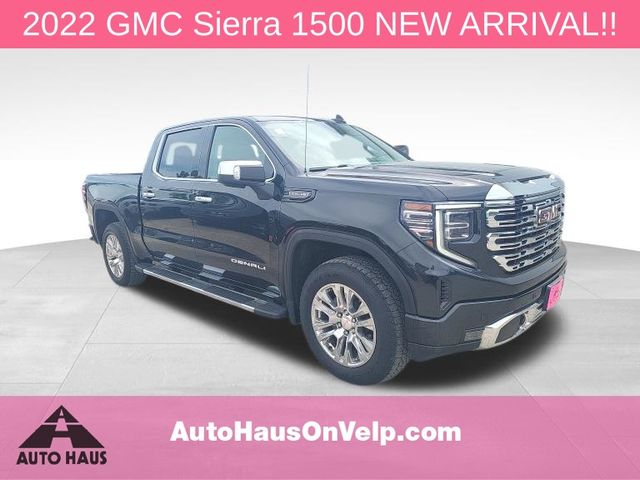 Onyx Black 2022 GMC Sierra 1500 Pickup Truck Four-Wheel Drive Automatic