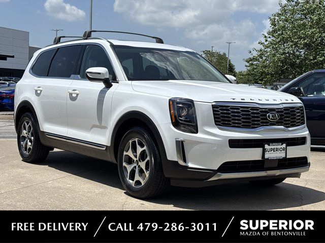 Snow White Pearl 2020 Kia Telluride SUV / Crossover All-Wheel Drive 8-Speed Automatic