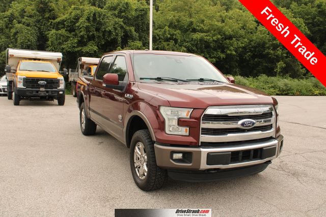 Ruby Red Metallic Tinted Clearcoat 2015 Ford F-150 Pickup Truck Four-Wheel Drive 6-Speed Automatic