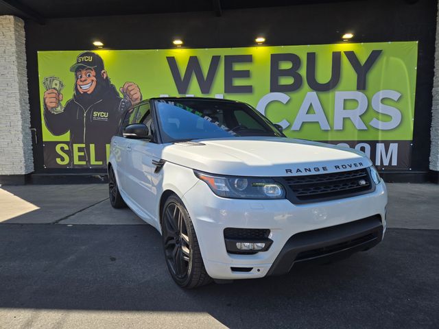 White 2016 Land Rover Range Rover Sport SUV / Crossover All-Wheel Drive 8-Speed Automatic