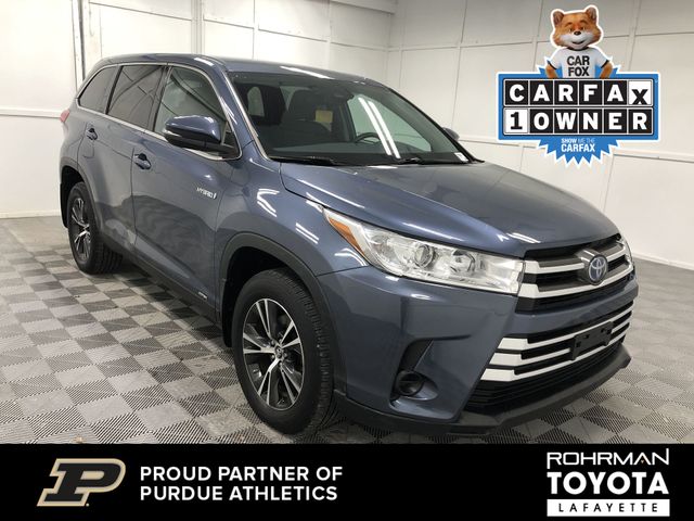 2019 Toyota Highlander Hybrid LE 8