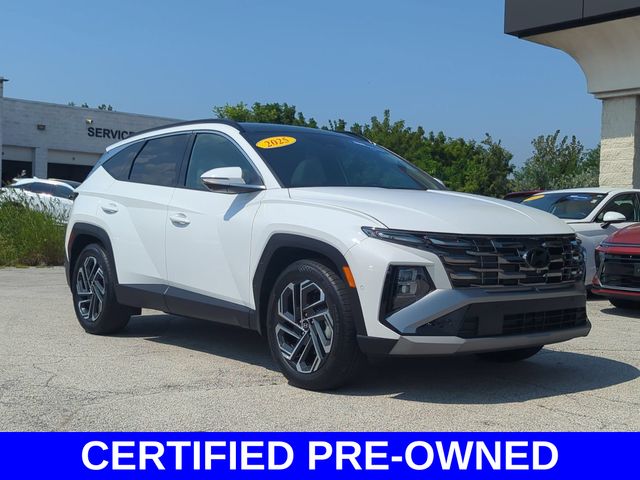 White Pearl 2025 Hyundai Tucson SUV / Crossover Front-Wheel Drive 8-Speed Automatic