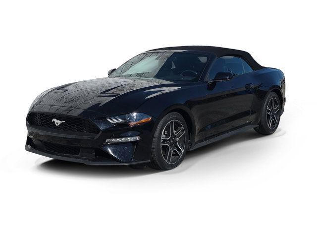 Shadow Black 2022 Ford Mustang EcoBoost Premium Convertible RWD Convertible Rear-Wheel Drive Automatic
