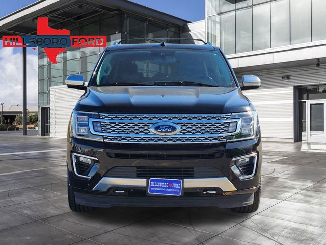 2021 Agate Black Metallic Ford Expedition Max Platinum 4X4 SUV