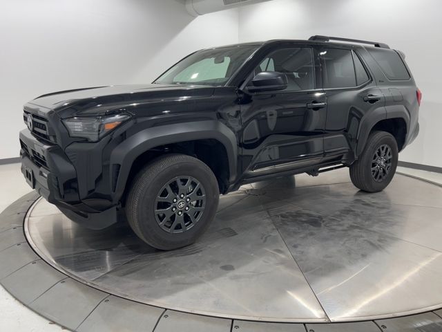 Black 2025 Toyota 4Runner SR5 4WD SUV / Crossover Four-Wheel Drive 8-Speed Automatic