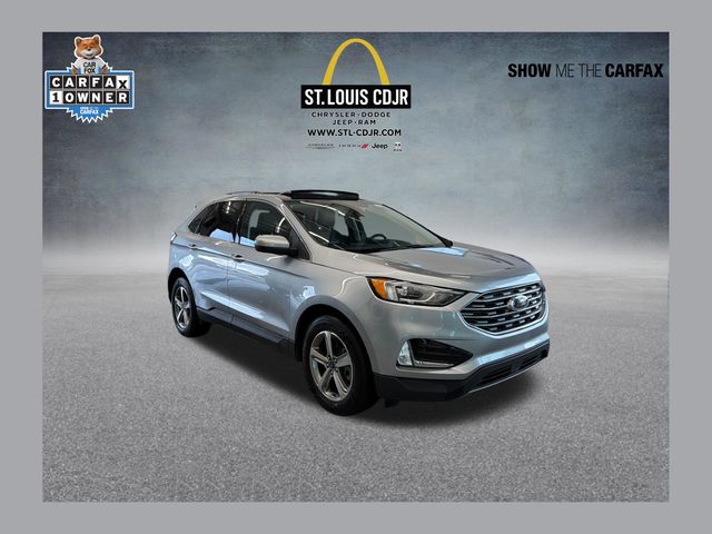 Silver Metallic 2021 Ford Edge SEL AWD SUV / Crossover All-Wheel Drive 8-Speed Automatic