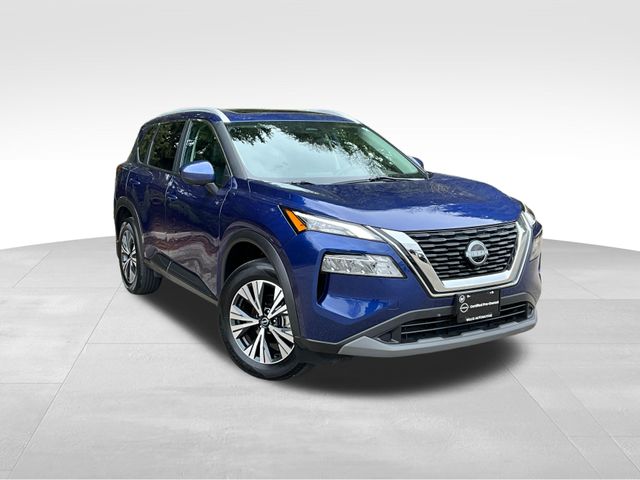 Caspian Blue Metallic 2023 Nissan Rogue SV AWD SUV / Crossover All-Wheel Drive Continuously Variable Transmission