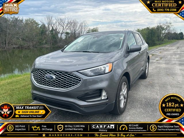 Carbonized Gray Metallic 2023 Ford Edge SUV / Crossover All-Wheel Drive 8-Speed Automatic