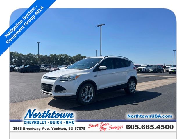 White Platinum 2014 Ford Escape SUV / Crossover All-Wheel Drive 6-Speed Automatic