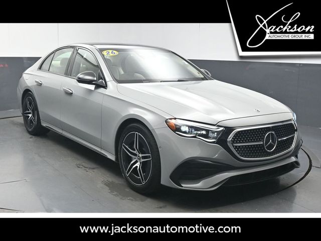 MANUFAKTUR Alpine Gray 2026 Mercedes-Benz E-Class E 350 RWD Sedan Rear-Wheel Drive 9-Speed Automatic