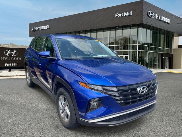 Intense Blue 2023 Hyundai Tucson SUV / Crossover All-Wheel Drive 8-Speed Automatic