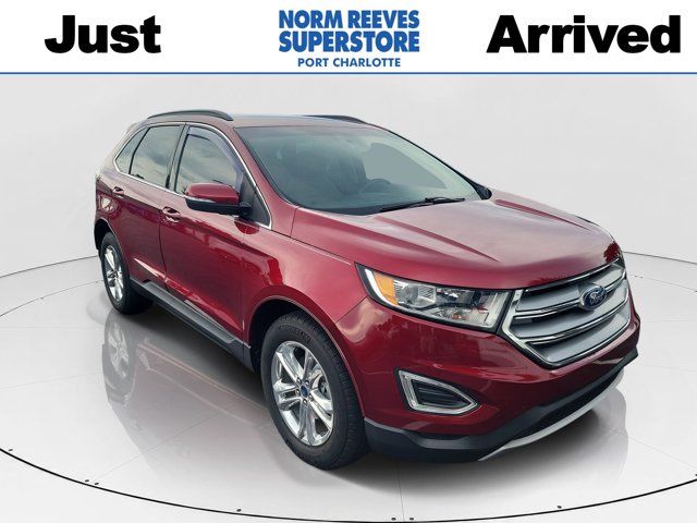 Ruby Red Metallic 2017 Ford Edge SUV / Crossover Front-Wheel Drive 6-Speed Automatic