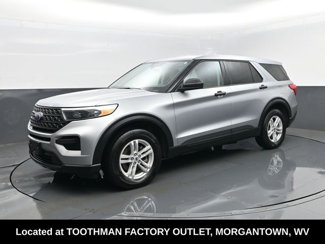 Silver Metallic 2024 Ford Explorer Base AWD SUV / Crossover All-Wheel Drive Automatic