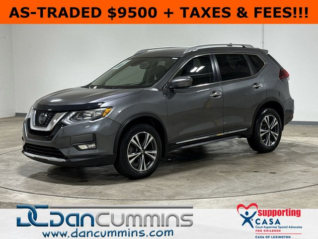 Gray (Gun Metallic) 2018 Nissan Rogue SL AWD SUV / Crossover All-Wheel Drive Continuously Variable Transmission