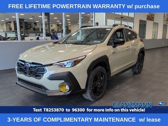 Sand Dune Pearl 2026 Subaru Crosstrek Hybrid SUV / Crossover All-Wheel Drive Continuously Variable Transmission