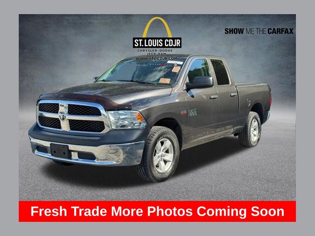 Gray (Granite Crystal Metallic Clearcoat) 2015 RAM 1500 Pickup Truck Four-Wheel Drive 6-Speed Automatic