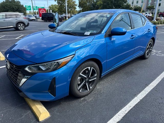 Used 2024 Blue Nissan SV image 2