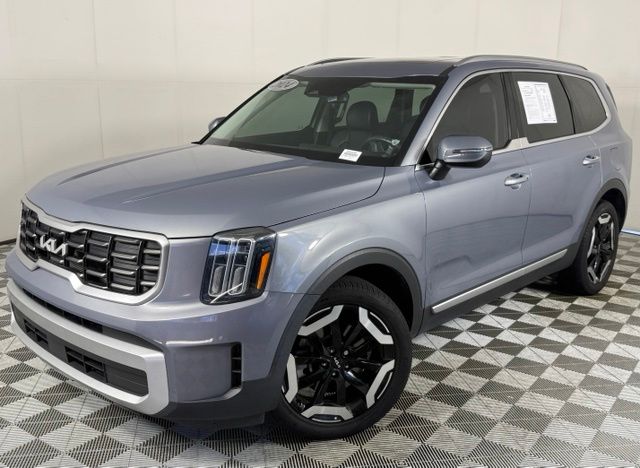 Silver 2024 Kia Telluride SUV / Crossover All-Wheel Drive 8-Speed Automatic