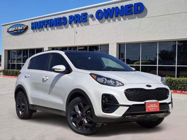 Snow White Pearl 2021 Kia Sportage S AWD SUV / Crossover All-Wheel Drive 6-Speed Automatic Overdrive