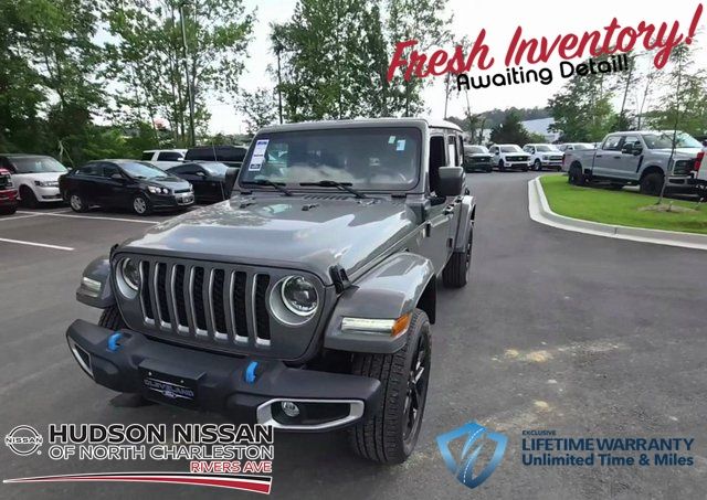 2023 Sting-Gray Clearcoat Jeep Wrangler Sahara 4xe SUV