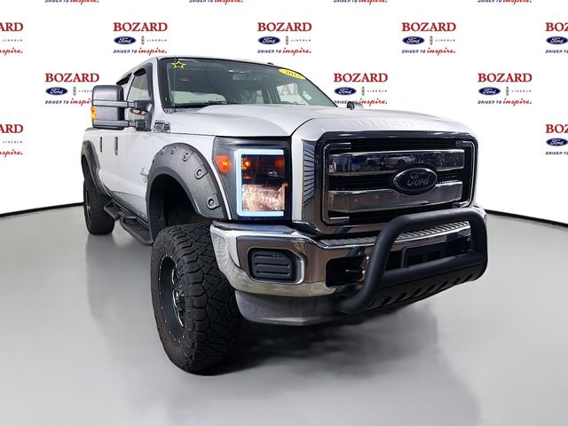 Ingot Silver 2012 Ford F-250 Super Duty XLT Crew Cab 4WD Pickup Truck Four-Wheel Drive 6-Speed Automatic Overdrive