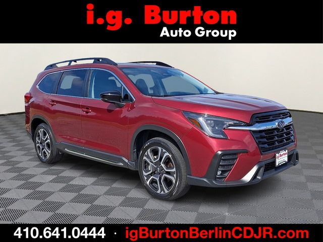 Crimson Red Pearl 2024 Subaru Ascent Limited 8-Passenger AWD SUV / Crossover All-Wheel Drive Continuously Variable Transmission
