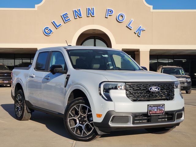 Space White Metallic 2025 Ford Maverick Pickup Truck All-Wheel Drive 8-Speed Automatic