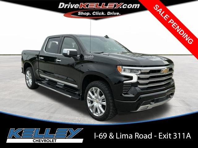 Black 2023 Chevrolet Silverado 1500 Pickup Truck Four-Wheel Drive Automatic