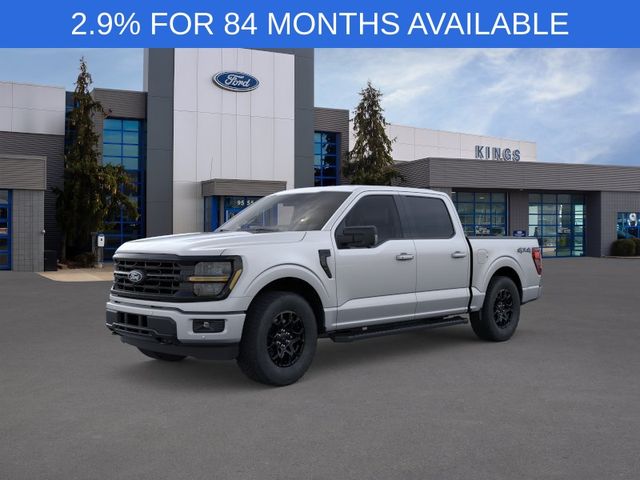 Iconic Silver Metallic 2026 Ford F-150 Pickup Truck Four-Wheel Drive Automatic
